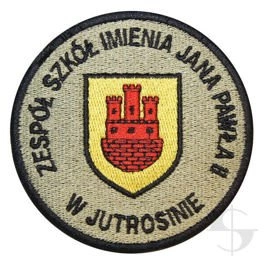 Emblemat szkolny "JUTROSIN"