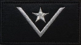 Dystynkcja na kombinezon pilota - młodszy chorąży