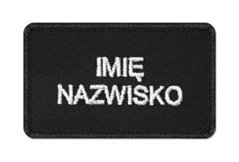 Identyfikator imienny, haftowany - OSP