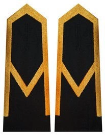 Pagony do koszuli PSP - ogniomistrz