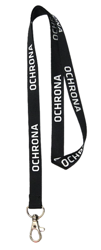 Smycz czarna - ochrona