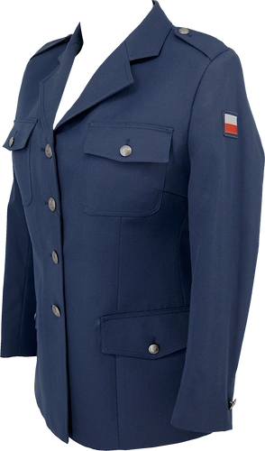 Kurtka gabardynowa wyjściowa Policji - damska