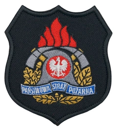 Emblemat naramienny - Państwowa Straż Pożarna