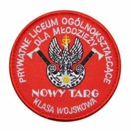 Emblemat szkolny NOWY TARG - klasa wojskowa