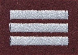 Stopień na beret WP (bordowy / h) - starszy kapral