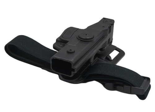 Kabura DesignTech V3 - do pistoletu Glock 17/19, obniżana z paskiem