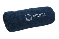 Ręcznik frotte policyjny - granatowy 50 x 90 cm