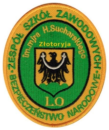 Emblemat szkolny ZŁOTORYJA