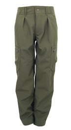 Spodnie typu softshell - khaki / oliwka