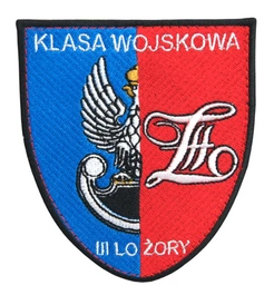 Emblemat szkolny "KLASA WOJSKOWA" Żory