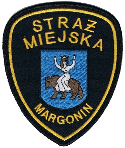 Emblemat naramienny Straż Miejska - Margonin