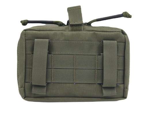 Panel administracyjny poziomy, molle - oliwkowy