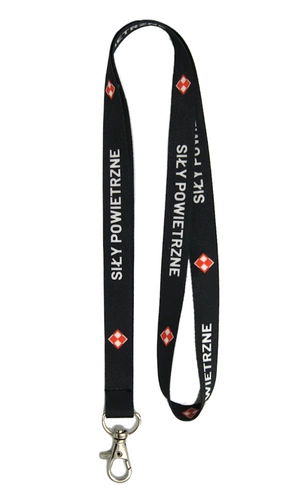 Smycz czarna - Siły Powietrzne