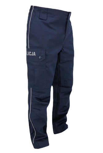 ZESTAW: Koszula damska z długim rękawem i spodnie przejściowe ripstop Policji