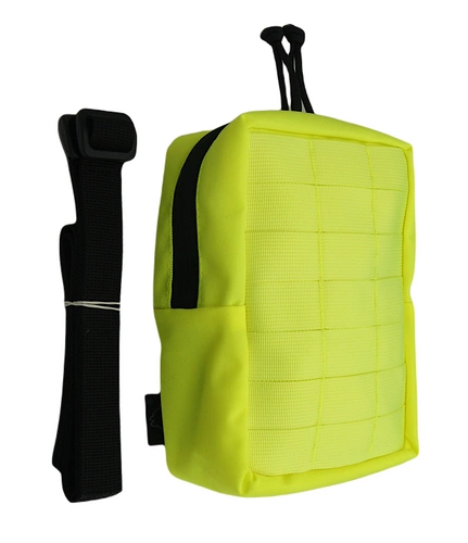 Organizer, panel administracyjny pionowy - Hi-Viz + żółty odblask 3x4