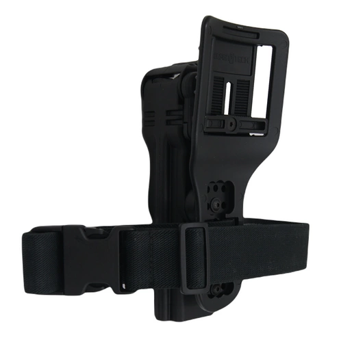 Kabura DesignTech V3 - do pistoletu Glock 17/19, obniżana z paskiem