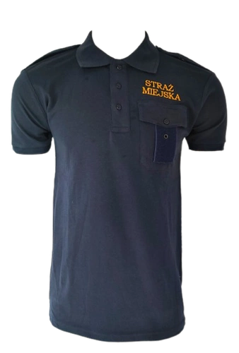 Koszulka polo Straż Miejska - granatowa (haft)