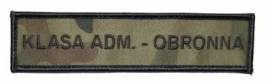 Emblemat szkolny KLASA ADMINISTRACYJNO-OBRONNA