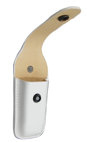 Ładownica skórzana P-99, biała