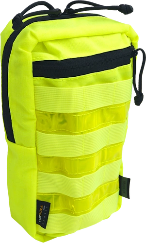 Organizer, panel administracyjny pionowy - Hi-Viz + żółty odblask 3x5