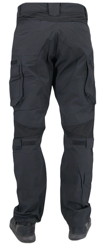Wodoodporne spodnie taktyczne Defender rip-stop - czarne