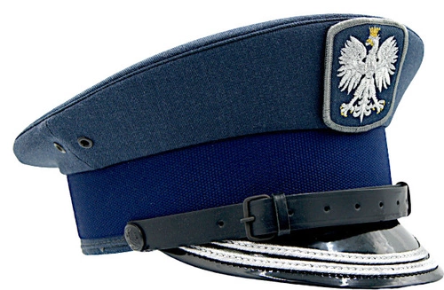 Czapka garnizonowa Służby Więziennej, wyjściowa - oficer starszy
