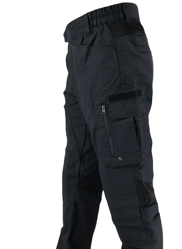 Wodoodporne spodnie taktyczne Defender rip-stop - czarne