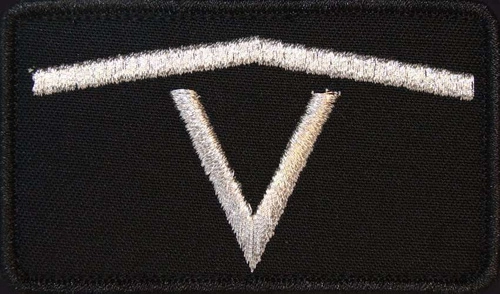 Dystynkcja do ubrania koszarowego - OSP - pomocnik dowódcy plutonu