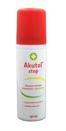 Spray do tamowania krwawienia - Akutol Stop