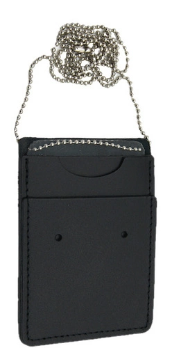 Etui skórzane na dokumenty - czarne