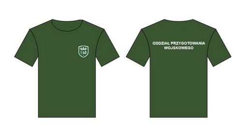 T-shirt OPW - Piekary Śląskie - FOREST GREEN