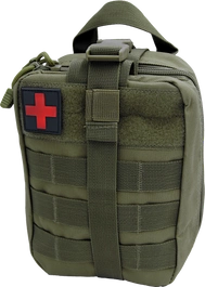 Apteczka taktyczna bez wyposażenia - oliwkowa
