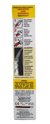 Flara ostrzegawcza - 20 minut