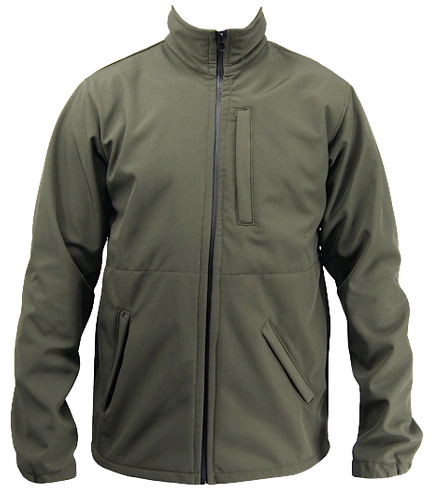 Softshell - khaki / oliwka