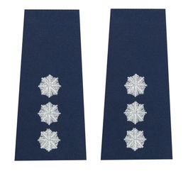 Pagony (pochewki) do munduru wyjściowego Policji - komisarz
