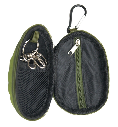 Etui na klucze w kształcie granatu - olive