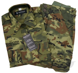 ZESTAW: Koszula polowa - krótki rękaw i spodnie polowe letnie Straży Granicznej
