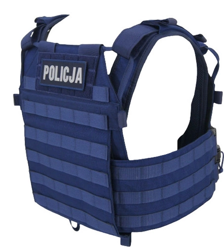 Kamizelka Plate Carrier, Warmen - granatowa - z klamrami ROC