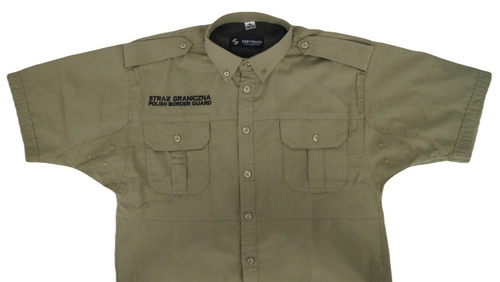 Koszula służbowa Straży Granicznej POLISH BORDER GUARD - krótki rękaw