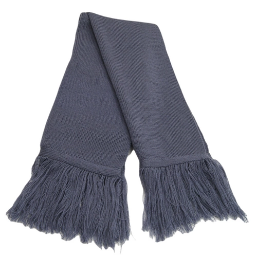 Szalik zimowy oficerski - stalowy