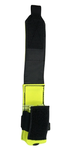 Ładownica na gaz z klapą na rzep, Hi-Viz + srebrny odblask