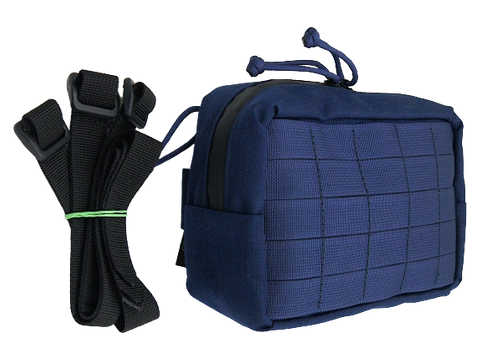 Organizer, panel administracyjny poziomy granatowy - Baribal