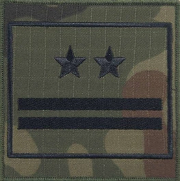 Dystynkcja wojskowa na ramię - podpułkownik