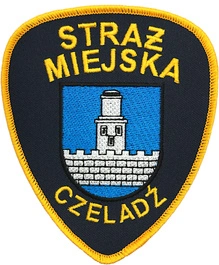 Emblemat naramienny - Straż Miejska Czeladź