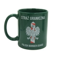 Kubek ciemnozielony - Straż Graniczna
