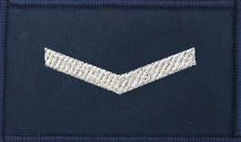 Dystynkcja granatowa Policji, mała - sierżant