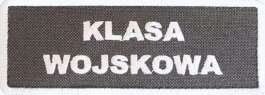 Emblemat szkolny "Klasa Wojskowa"