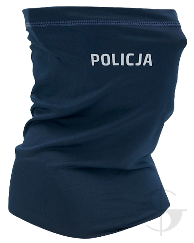 Komin ochronny z napisem Policja, granatowy