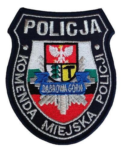 Emblemat Policji - Komenda Miejska Policji Dąbrowa Górnicza