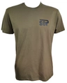 T-shirt, Koszulka polowa khaki z logo SOP